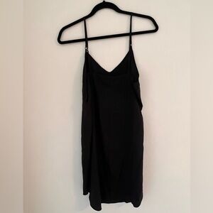 Aritzia satin slip dress
